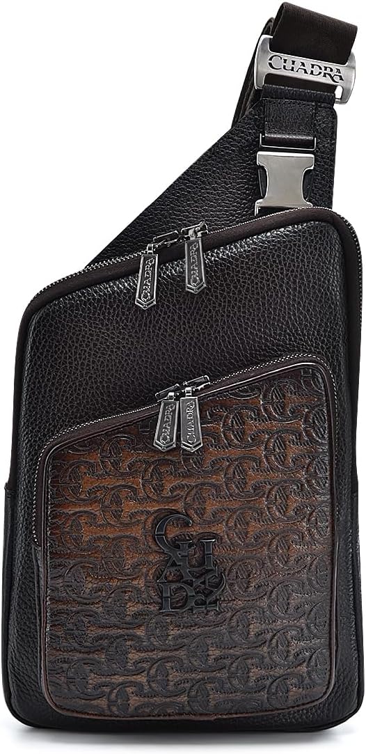 Cuadra Men's Messenger Bag in Genuine Bovine Leather BOC21RS