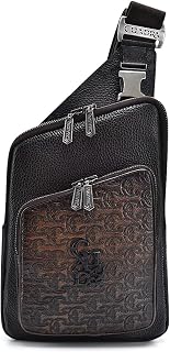Men's Messenger Bag in Genuine Bovine Leather BOC21RS
