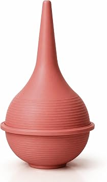 MediChoice Ear-Ulcer Bulb Syringe, Pediatric Thermoplastic Elastomer, 2 Ounce, Red 1 Each