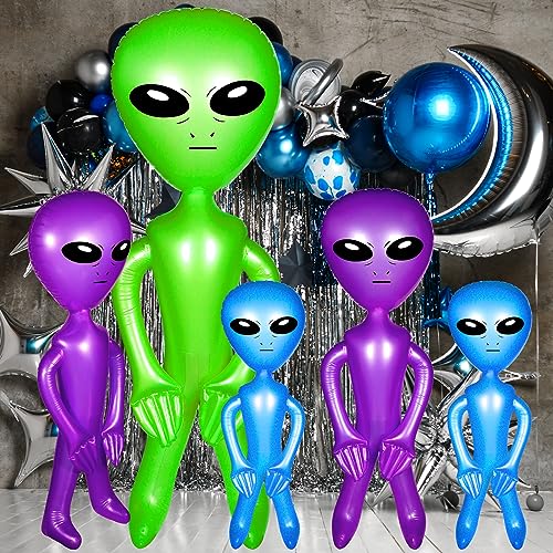 6 Pcs Blow Up Alien Inflatable Balloons Alien Birthday Party Decorations Alien Inflate Jumbo Toy for Halloween, Alien Theme Party, 63 Inch, 31.5 Inch, 23.6 Inch (Green, Purple, Blue) 6 Pcs Blow Up Alien Inflatable Balloons Alien Birthday Party Decorations Alien Inflate Jumbo Toy for Halloween, Alien Theme Party, 63 Inch, 31.5 Inch, 23.6 Inch (Green, Purple, Blue)