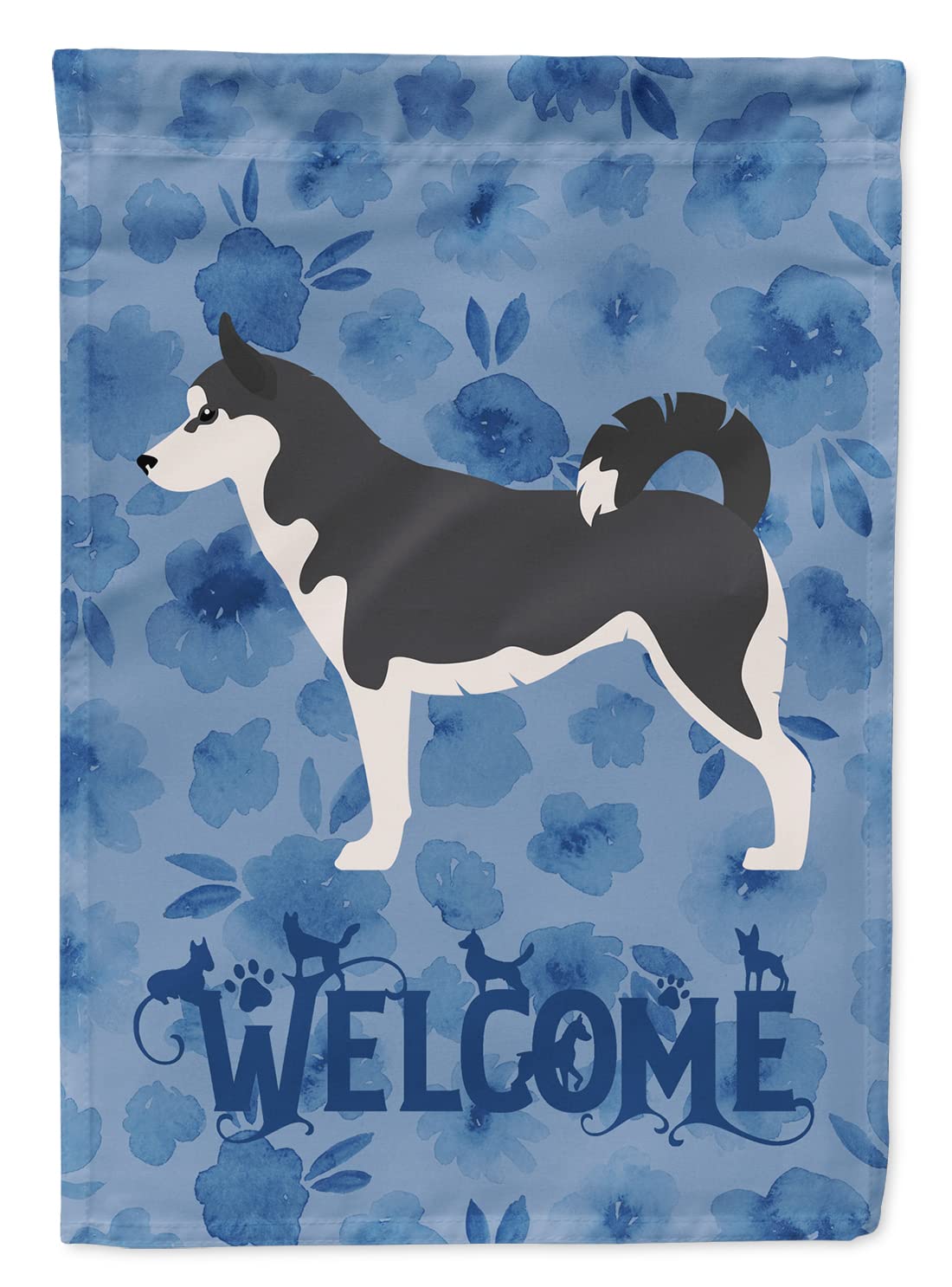 Drapeau Husky Sibérie, une idée cadeau originale pour les passionnés de chiens