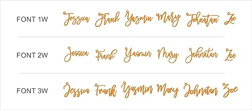 Miniatura 2 de Personalized Metal Name Keychain, Custom Keyrings, Laser Cut Names, Handmade Bag Charm, Women's Keychains, Gift for Her, Birthday Gift for Him, Key