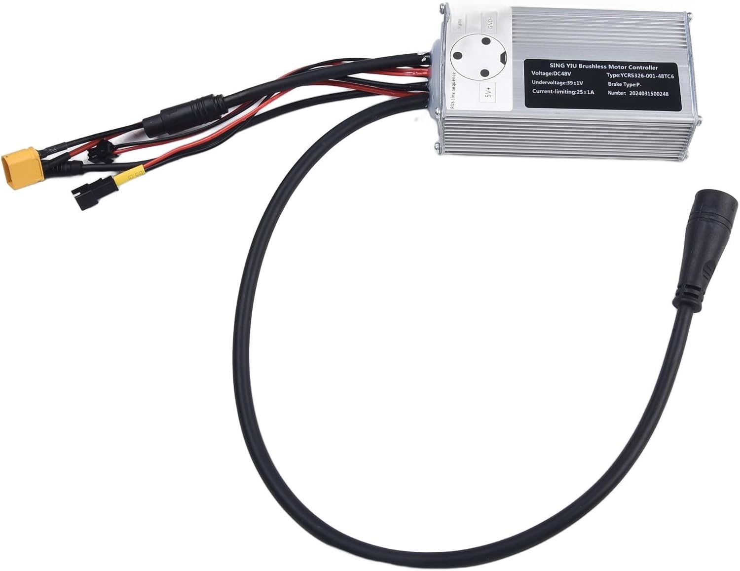 48V 1000W/750W Hub Motor Controller for Bafang, Hub Motor Controller for Bafang Electric Bike Display & Throttle & Brake Lever, for G062/G060 Electric Bike Motor Controller(G060 750W)