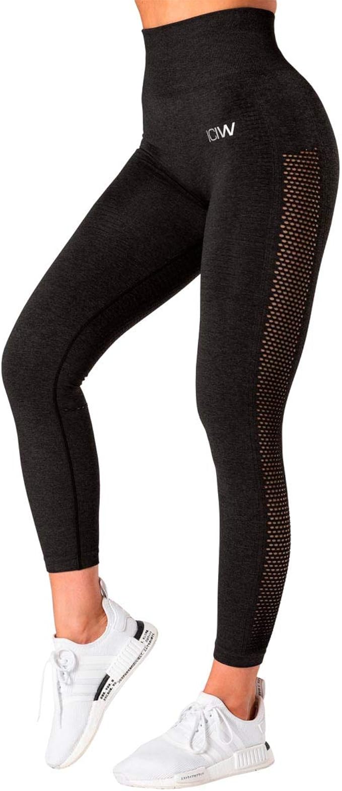 ICIW Dynamic Seamless Tights Dk Grey 