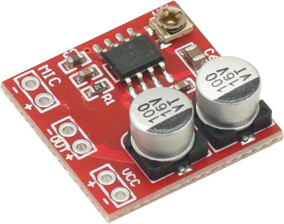 5pcs LM386 Electret Microphone Amplifier Board,Microphone Amplifier DC4-12V