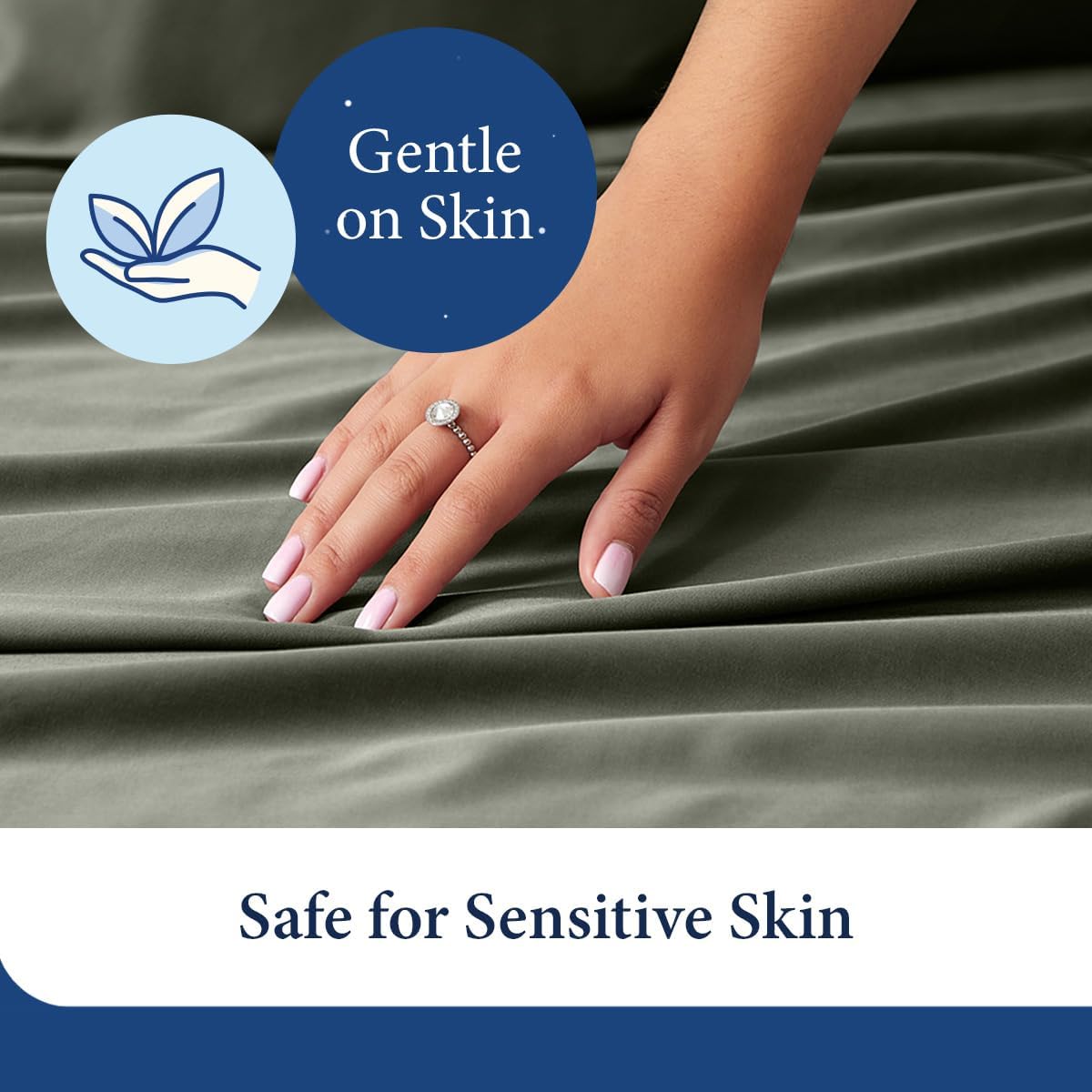 Cosy House Collection 100% Rayon Derived from Bamboo Pillowcase Set - Cooling, Breathable, Silky Soft 2-Piece Envelope Closure Pillow Case Cover Set (King, Grey)