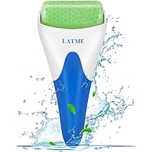 LATME Ice Roller for Face Eyes,Womens Gifts,Face Massager Roller Puffiness Migraine Pain Relief and Minor Injury (Green)