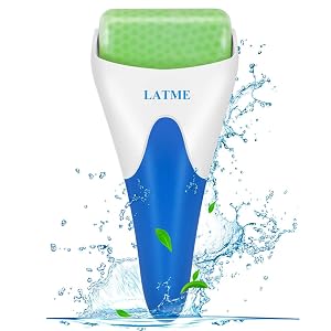 LATME Ice Roller for Face Eyes Womens Gifts Face Massager Roller Puffiness Migraine Pain Relief and Minor Injury
