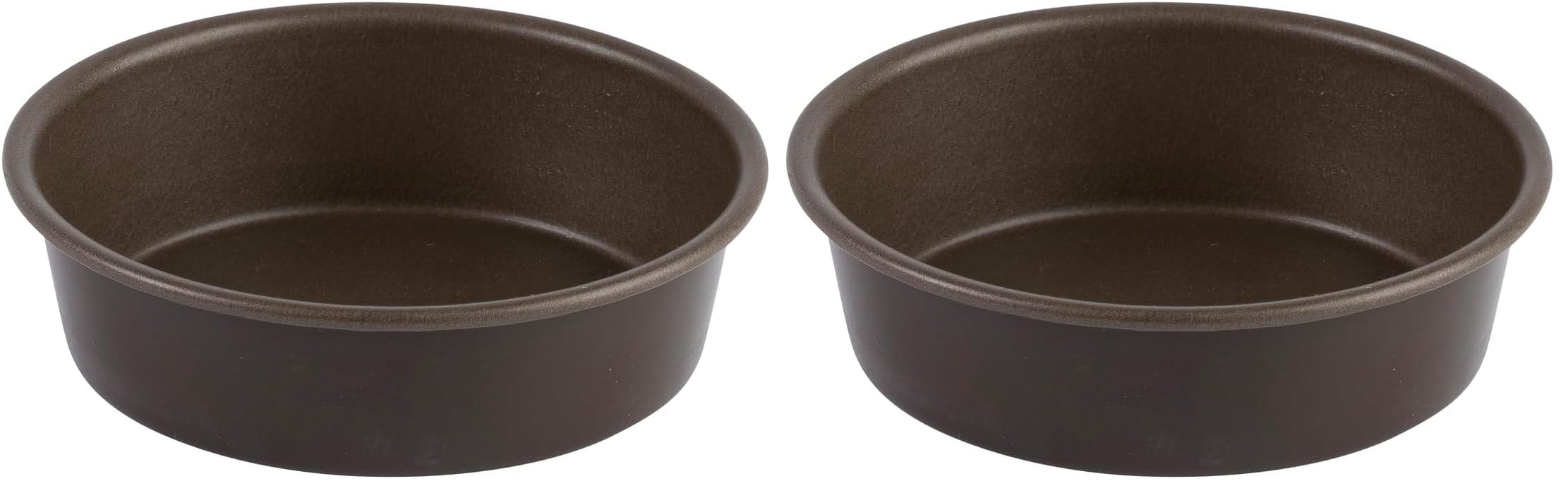 Gobel - Moule à Manqué Rond Uni - Ø 26 cm - Acier - Revêtement Antiadhérent Bicouche Garanti sans PFAS - Qualité Professionnelle – Fabriqué en France (Lot de 2)