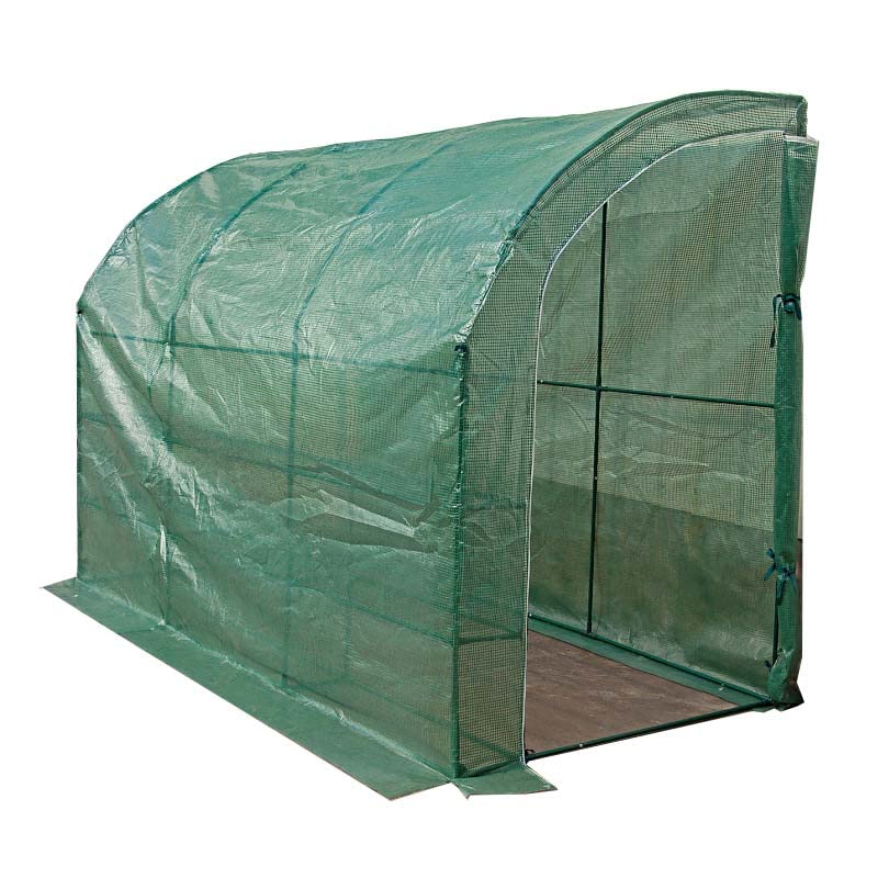 YSUEFIJO Invernadero de Túnel, Invernáculo de Jardín Exterior, Invernadero Caseta, Anti-UV Marco de Metal, Cubierta PE 140 g/m², para Cultivo Plantas Verduras