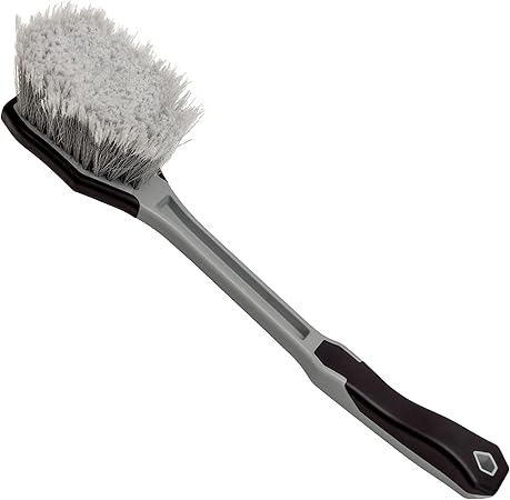 VIKING Car Wash Brush, Wheel and Fender Brush, Long Handle