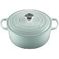 Le Creuset Enameled Cast Iron Signature Round Dutch Oven, 5.5 qt., Sea Salt