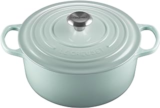 Enameled Cast Iron Signature Round Dutch Oven, 5.5 qt., Sea Salt