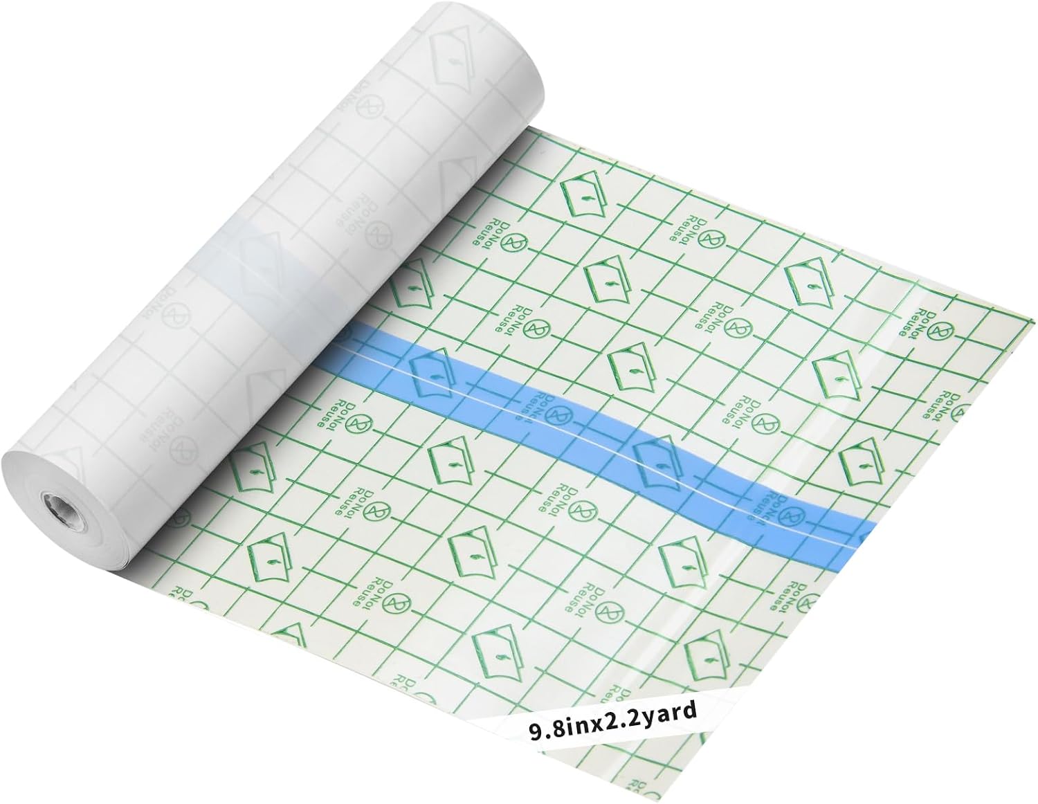 Tattoo Aftercare Bandage - 10 inches x 2.2 Yard - Clear Adhesive Roll - Easy to Apply and Remove, Second Skin, Waterproof and Latex Free Tattoo Cover up Patch