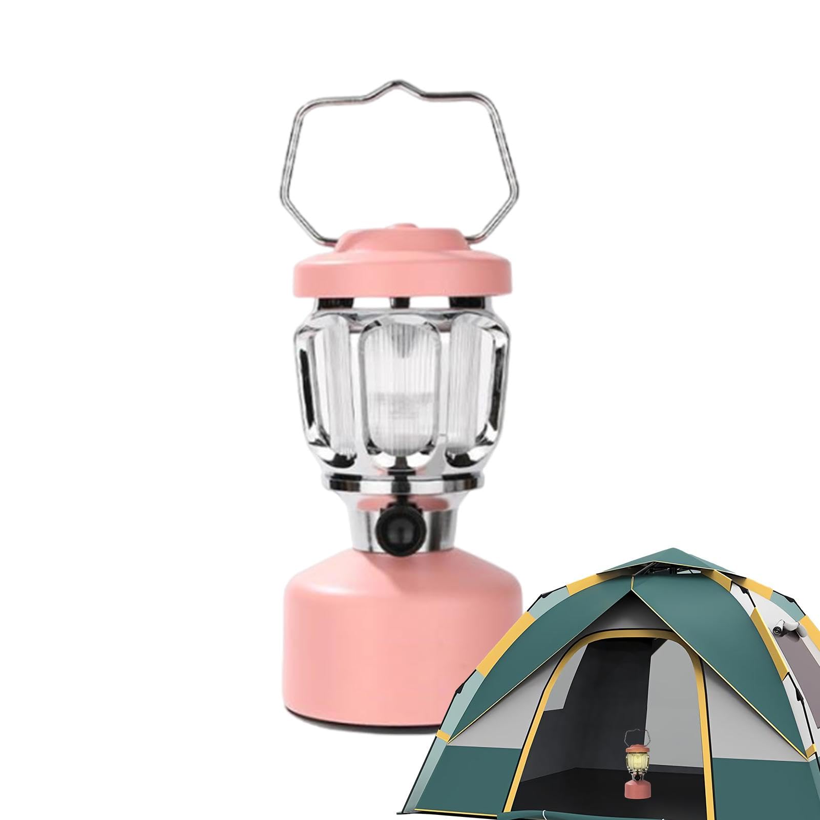 Linterna de camping recargable, resistente a la intemperie, linternas | eléctricas portátiles con batería de larga duración