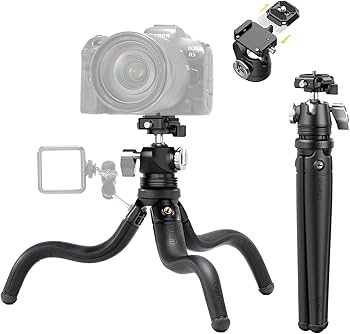 Amazon | Ulanzi MT-68 F38 カメラ三脚 小型 フレキシブル三脚 F38