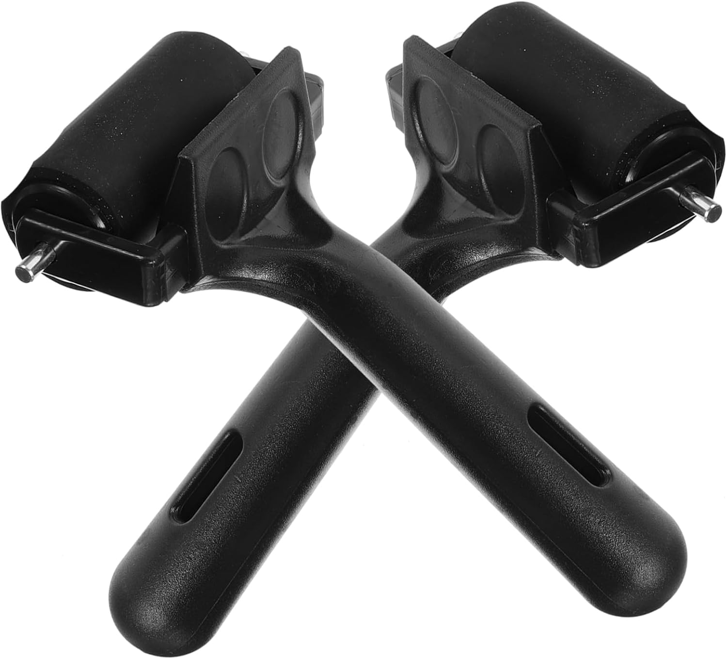 POPETPOP 10pcs Microfiber Paint Roller Kit Brush Roller Vinyl for Crafting Ink and Stamping Tools