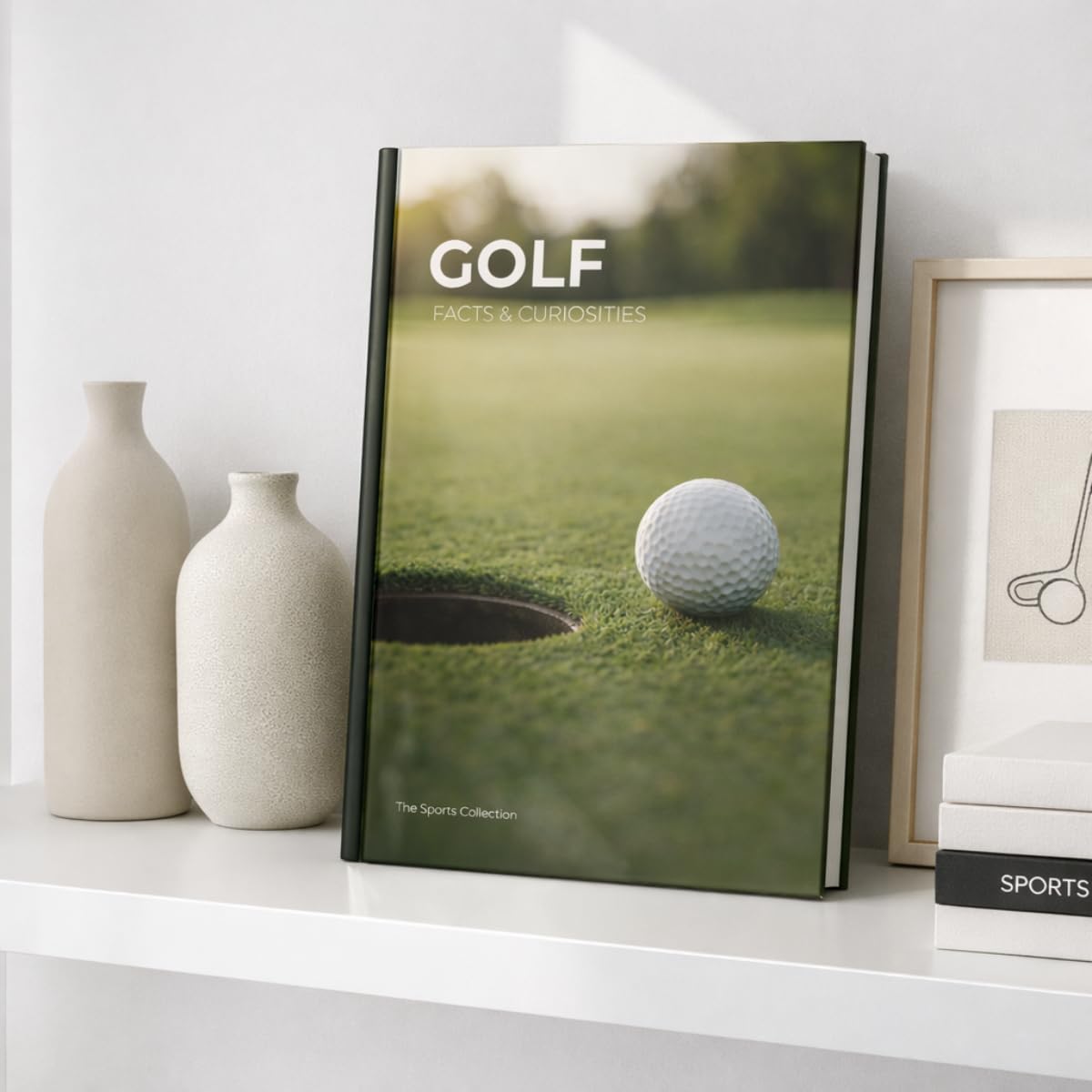 Golf Facts & Curiosities: A Large Hardcover Golf Coffee Table Book Celebrating the Beauty, History, and Details of the Game      Hardcover – February 20, 2026