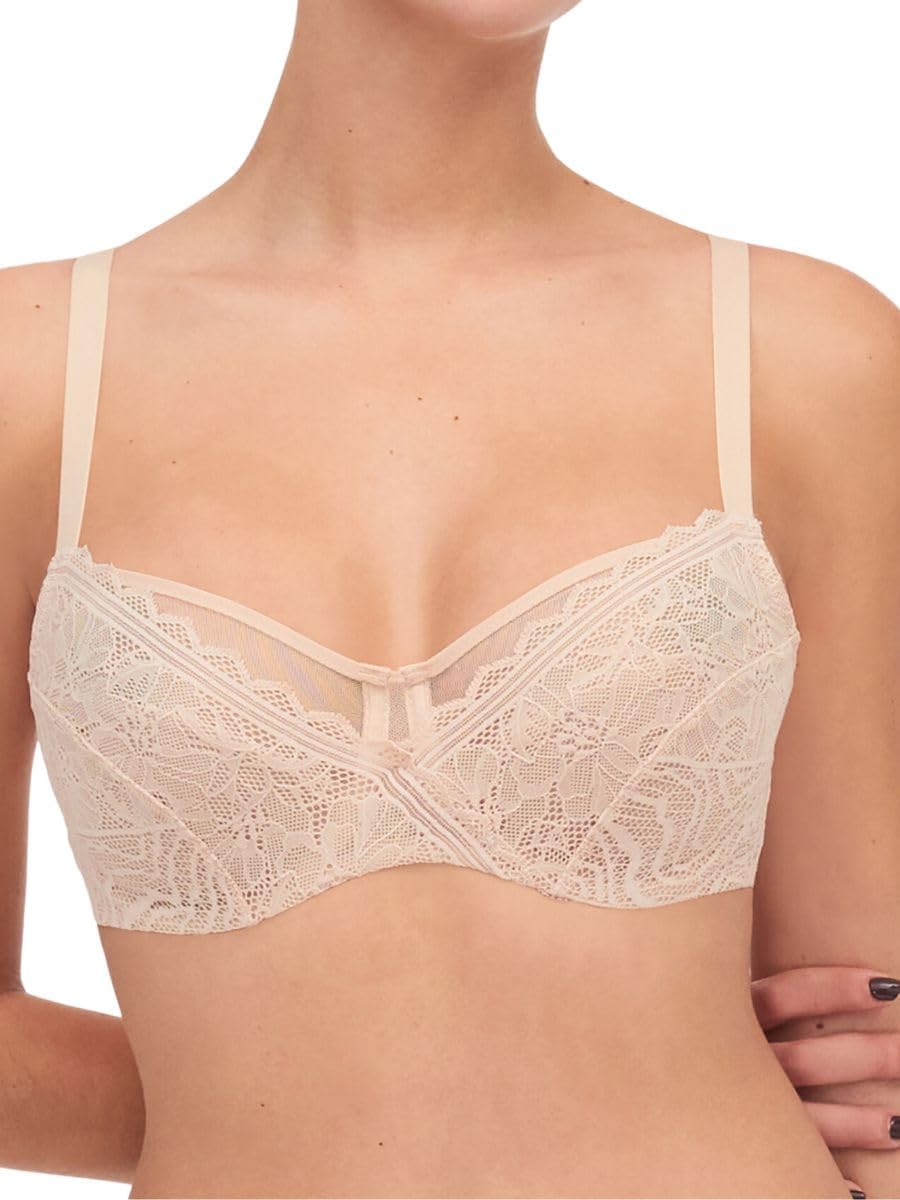 Chantelle Easy Feel Floral Touch Bra Full Cup Covering Non Padded Bra Lingerie
