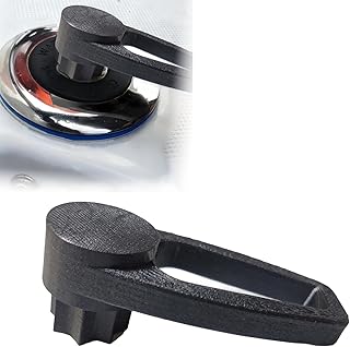Deck Star Key for Jeanneau/Beneteau Boats – Ergonomic Floating Boat Fuel/Water/Waste Cap Tool | Easy-Grip Design
