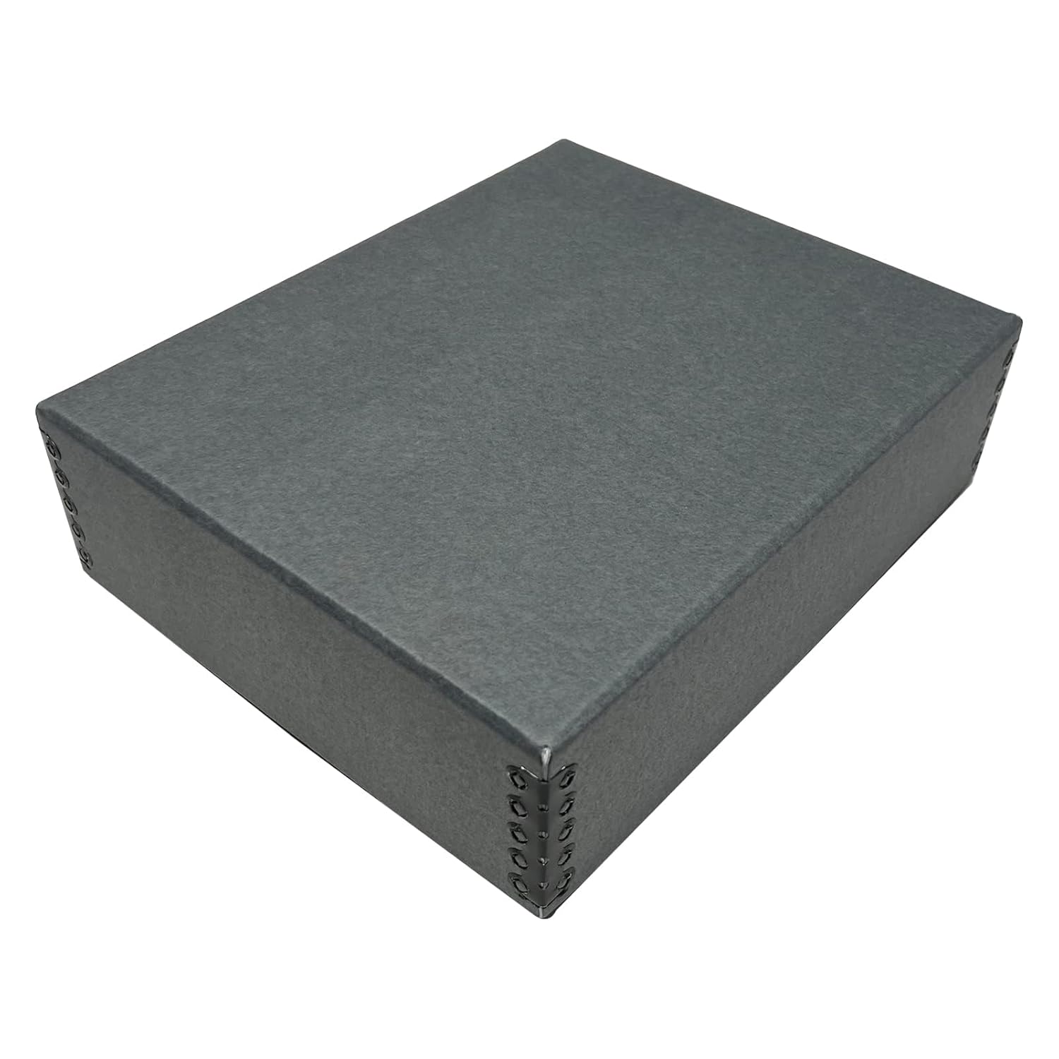 Lineco Museum Archival Storage Box 8 75x10 75x3 in Drop Front Design Acid-Free with Metal Edge Organize Photos