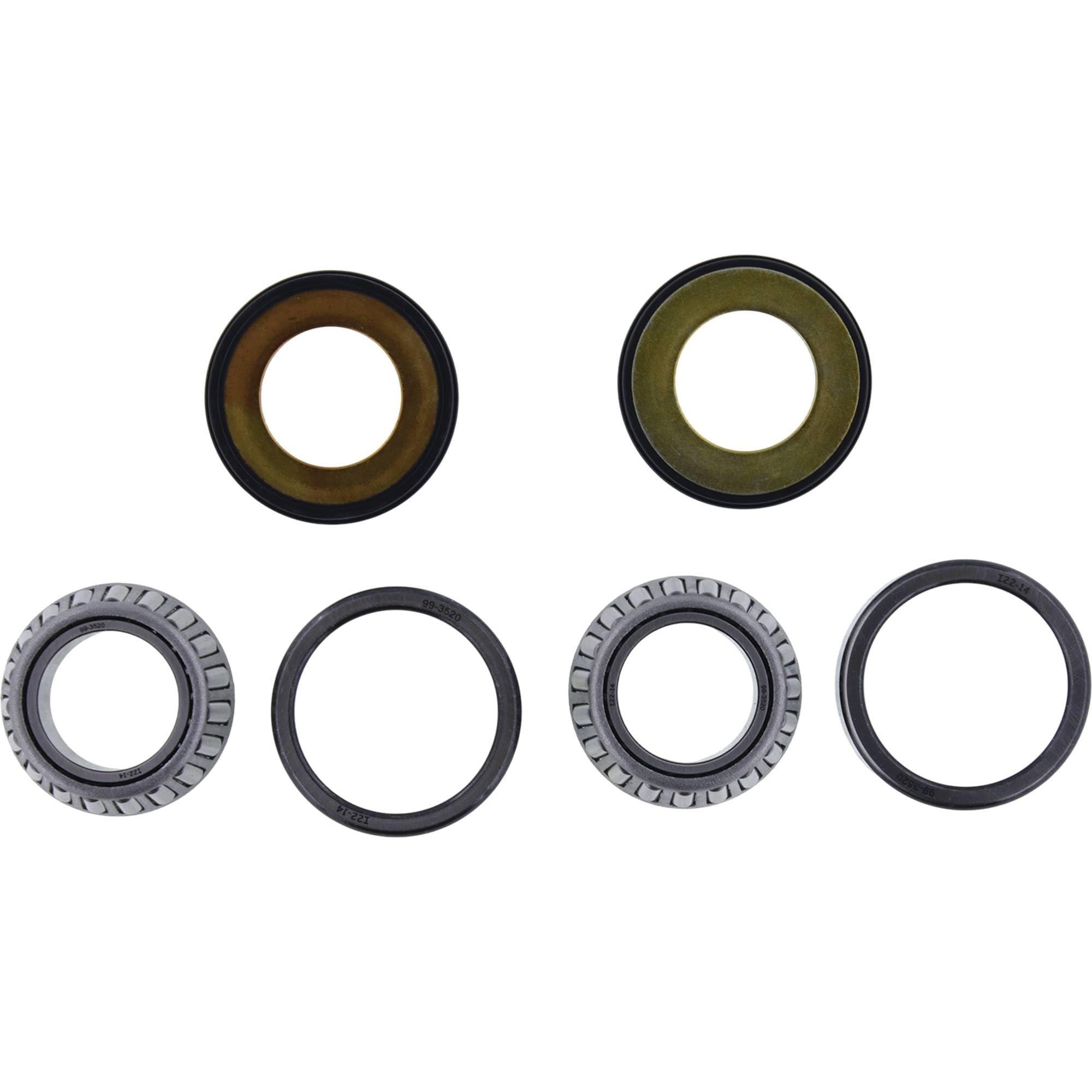 Steering Stem Bearing & Seal Kit For Honda CR250R (1992-2007), CRF250R (2004-2009), CRF450R (2002-2018) – Replaces 53214-KZ3-861 & 91015-KZ4-701