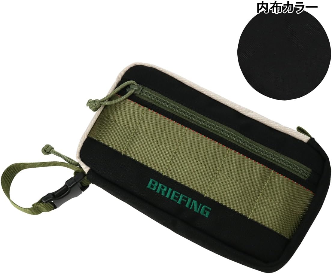 Amazon.co.jp: [ブリーフィング] ゴルフ ポーチ ゴルフバッグ ウッド