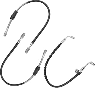 Caltric Brake Line Compatible with Polaris Big Boss 250 1989-1993 400L 1994-1997 / Trail Blazer 250 1990-1995
