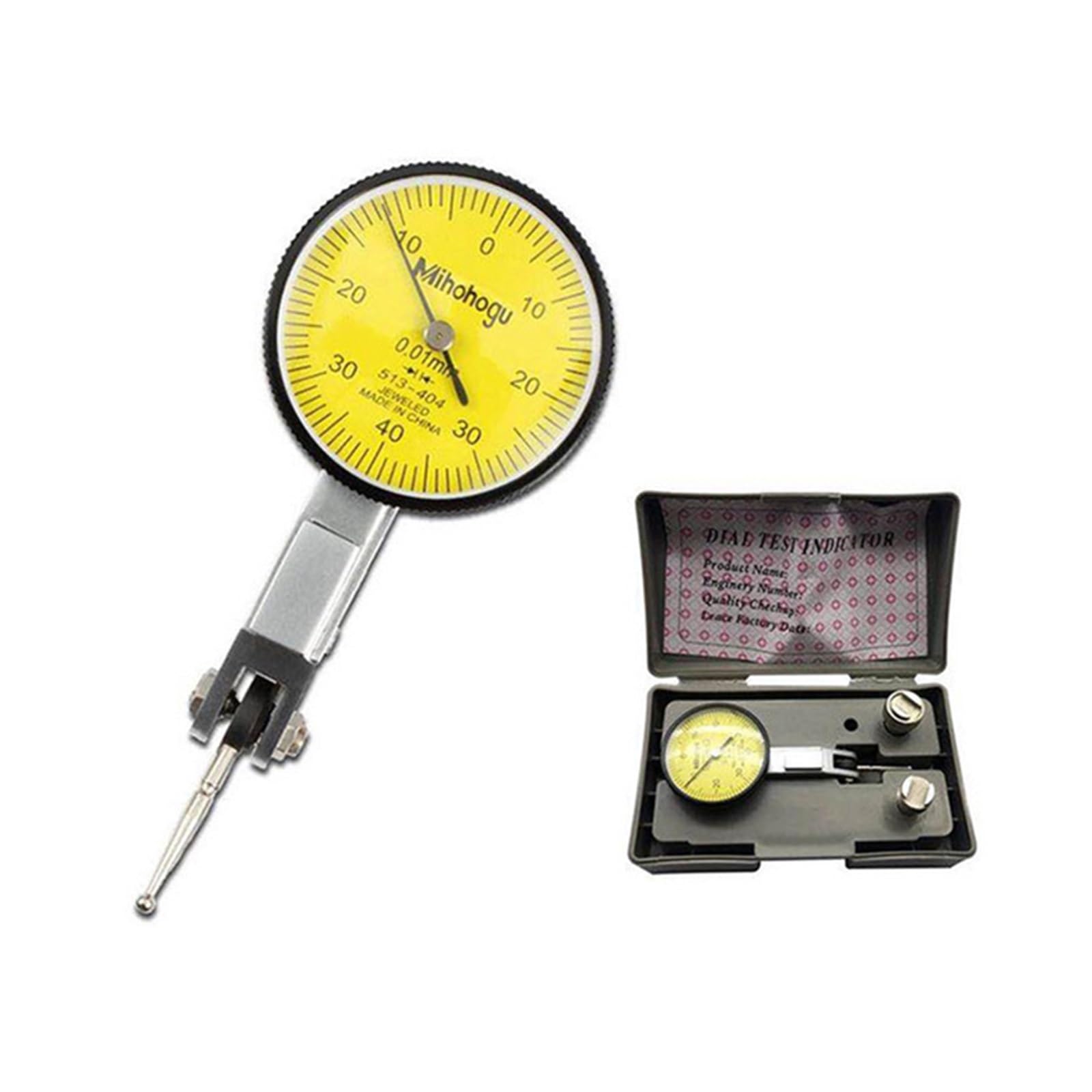 350mm universale piccolo quadrante indicatore supporto base magnetico 0-0.8mm 0.01 test comparatore for la calibrazione delle apparecchiature,Calibrazione precisa(350mm-60-50-55 set)