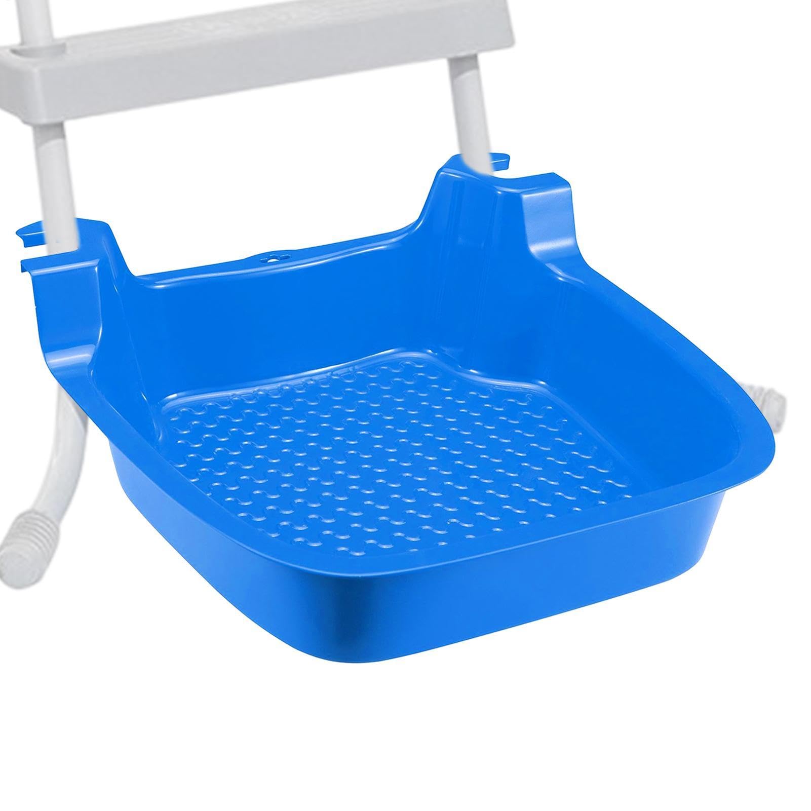 Vasca Pediluvio Design Ergonomico e Confortevole | Vaschetta Immergipiedi per Bordo Piscina Recupero Dopo Nuoto, Allenamento, Ideale in Spiaggia, Outdoor, Casa, Salone