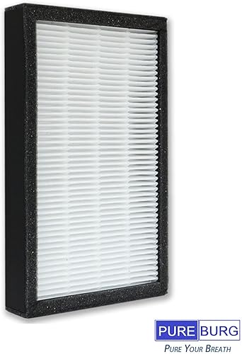 Miniatura 4 de PUREBURG FLT4100 Juego de filtros de repuesto compatibles con GermGuardian AC4100 AC4100CA AC4150BL AC4150PCA AC4150PC AC4175W Filtro E
