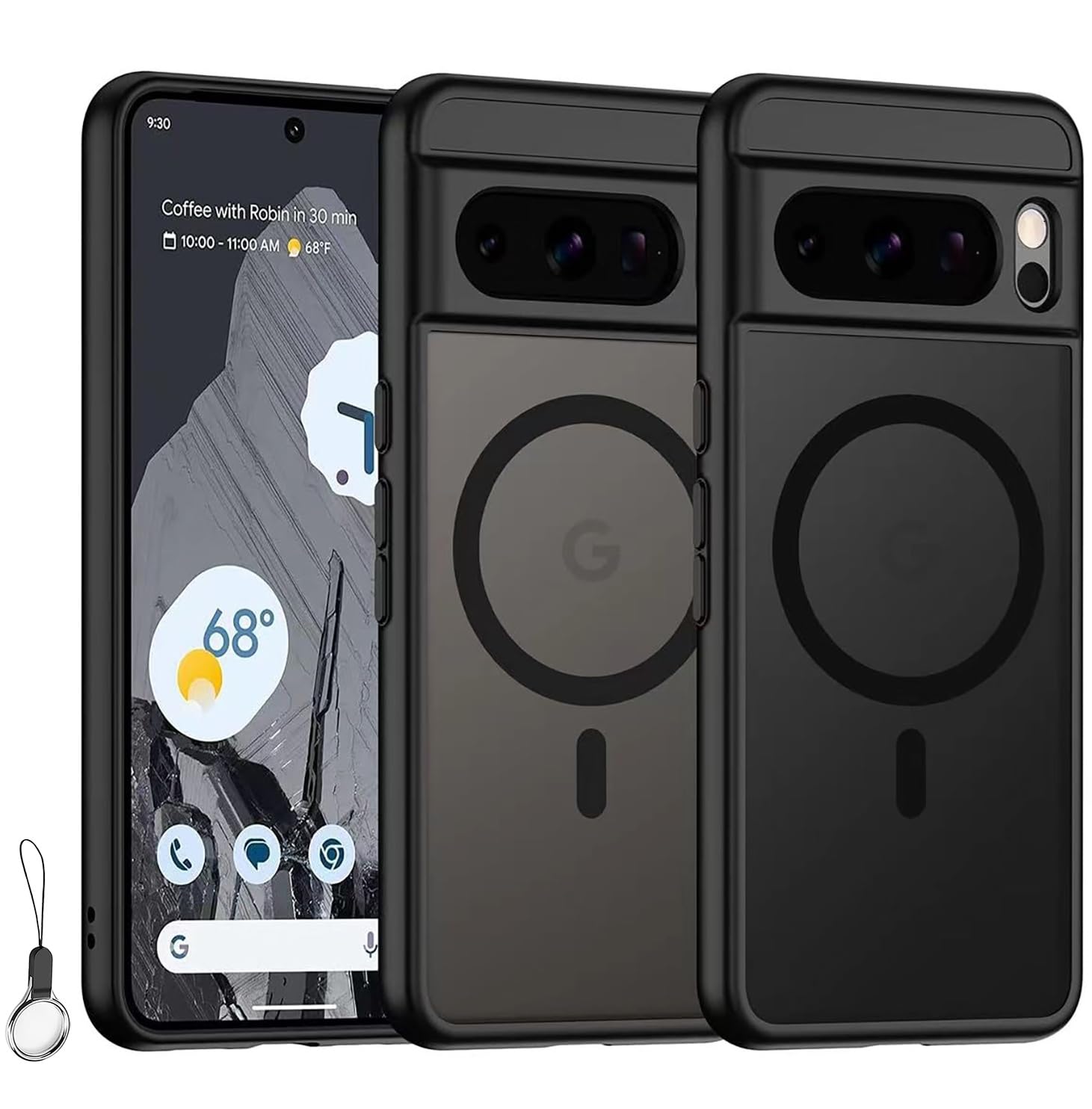 Amazon.co.jp: Google Pixel 8A ケース MagSafe対応【ストラップ1種