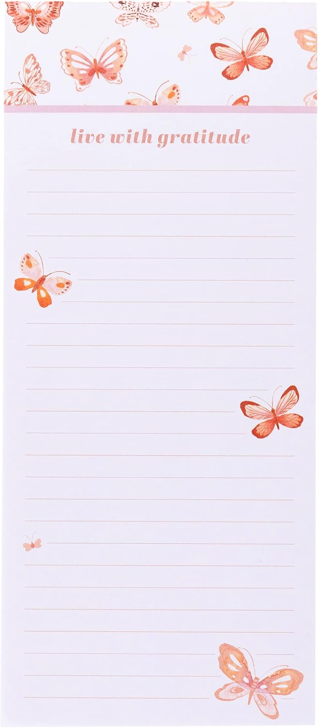 Graphique Magnetic Notepad - Peanuts Snoopy Bike Grocery and Shopping List - Fun Decorative To-Do List - Perfect House Warming Gifts - 100 Tear off Sheets (4" x 9.25" x .5")