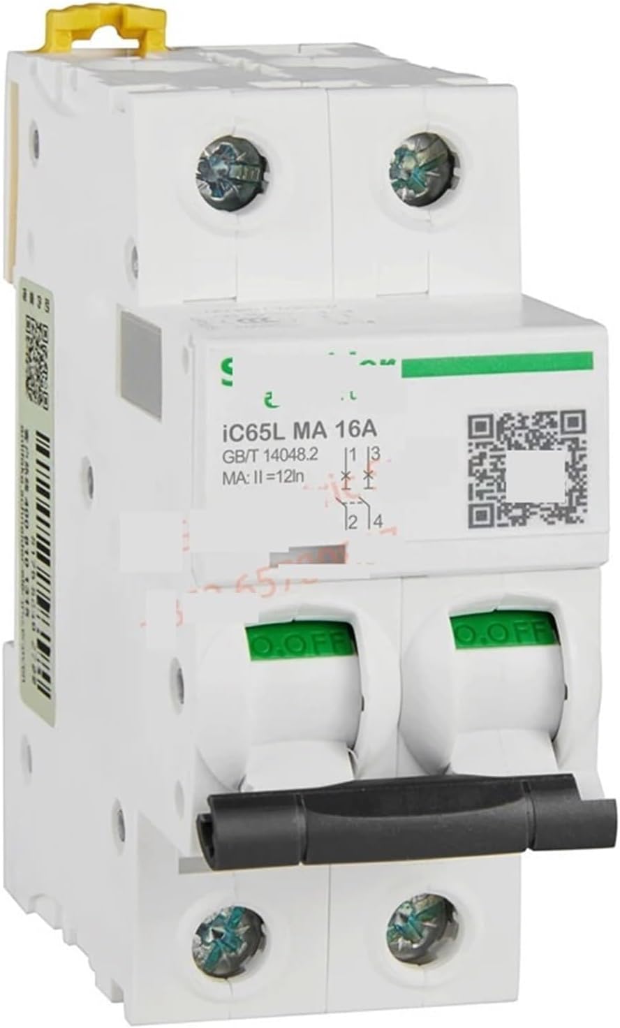 Circuit Breaker IC65L MA Single Magnetic Circuit Breaker IC65L MA 2P 10A 16A 40A MCB A9F81210 A9F81216 A9F81240(A9F81216)