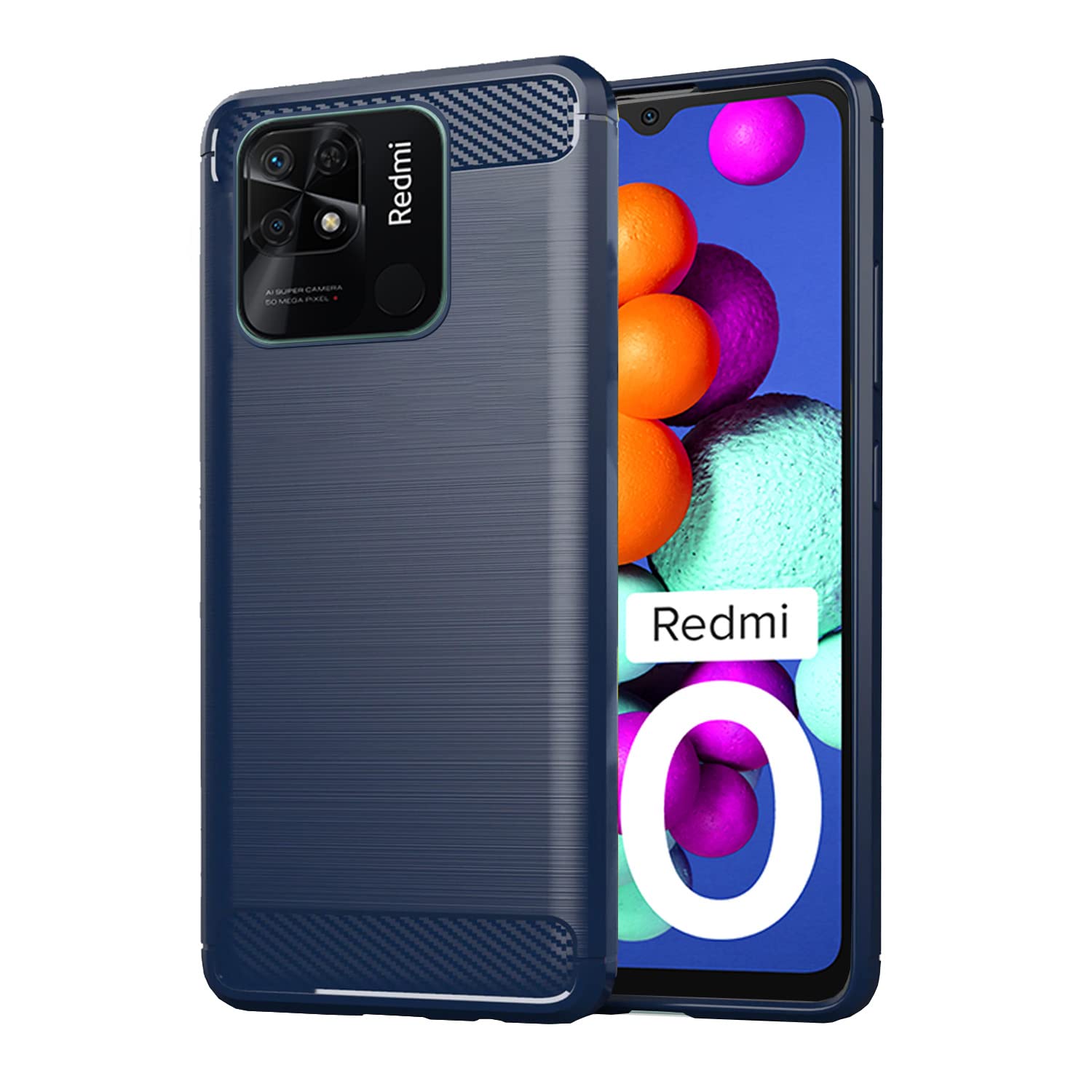 Pikkme Mi Redmi 10 / Redmi 10 Power Back Cover |Hybrid Shock Proof | Matte Soft Silicon Flexible | Back Case for Mi Redmi 10 / Redmi 10 Power (Blue) (B0BY57Q5ML) Amazon Price History, Amazon Price Tracker