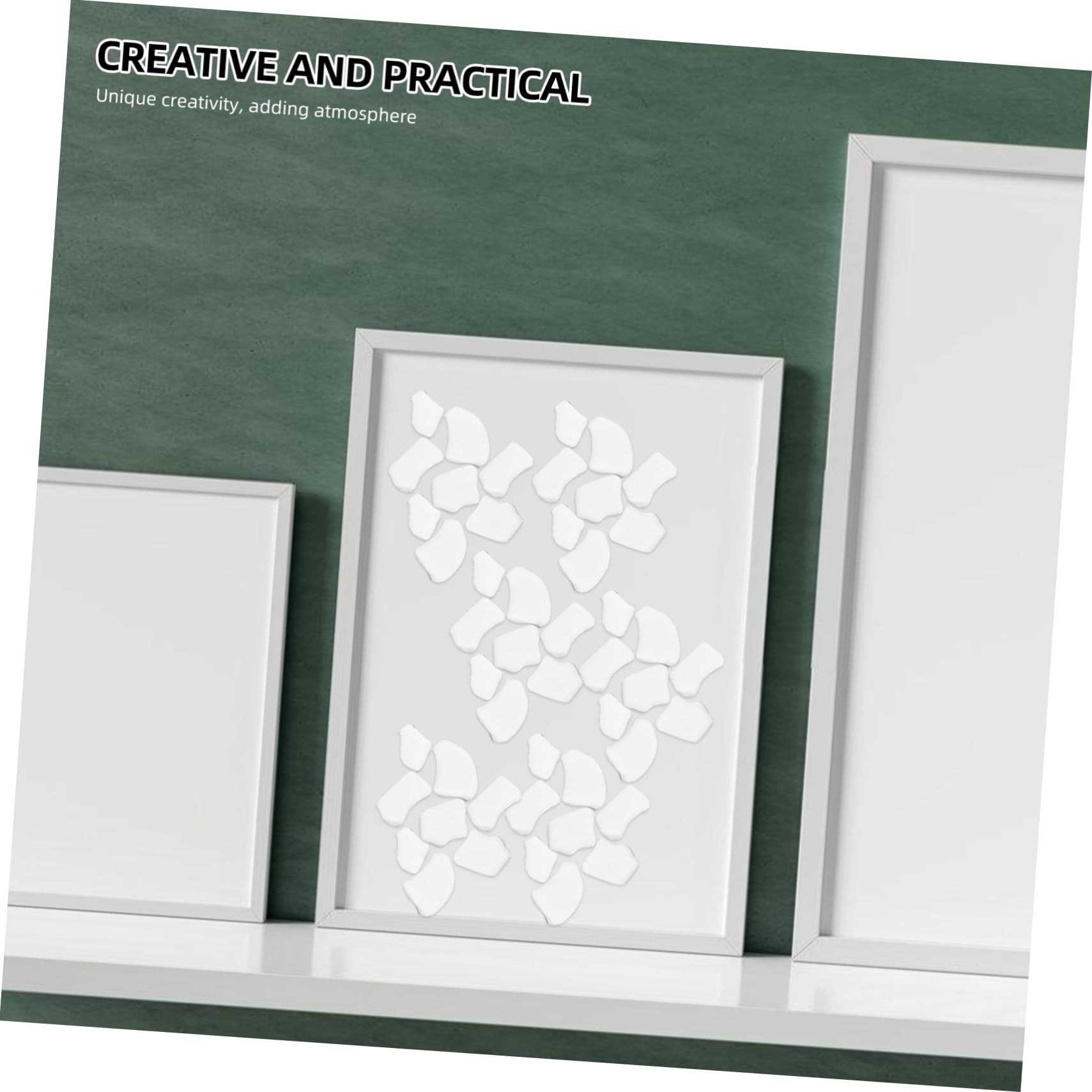 Teselas de Mosaico Cerámicas Irregulares de Color Claro 1000g