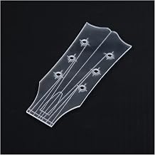 TSTS Guitar Head Template Electric Guitar Acoustic Guitar Ukulele Transparent Acrylic Guitar Tools Color 7