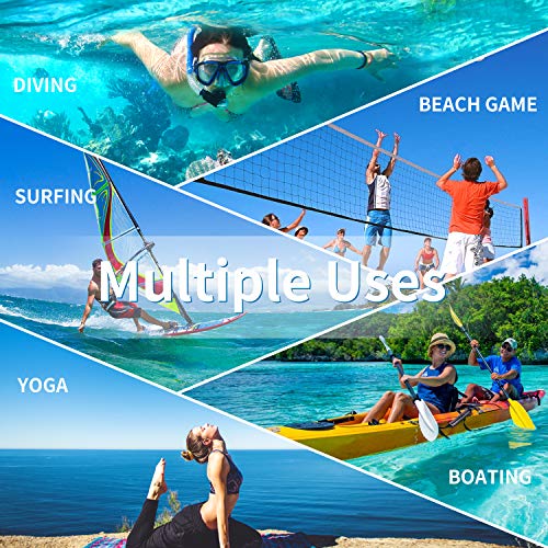 Sixspace Herren Damen Badeschuhe Wasserschuhe Aquaschuhe Strandschuhe Schnell Trocknend Slip on Breathable Schwimmschuhe Surfschuhe für Beach Pool Surfen Yoga - Image 8