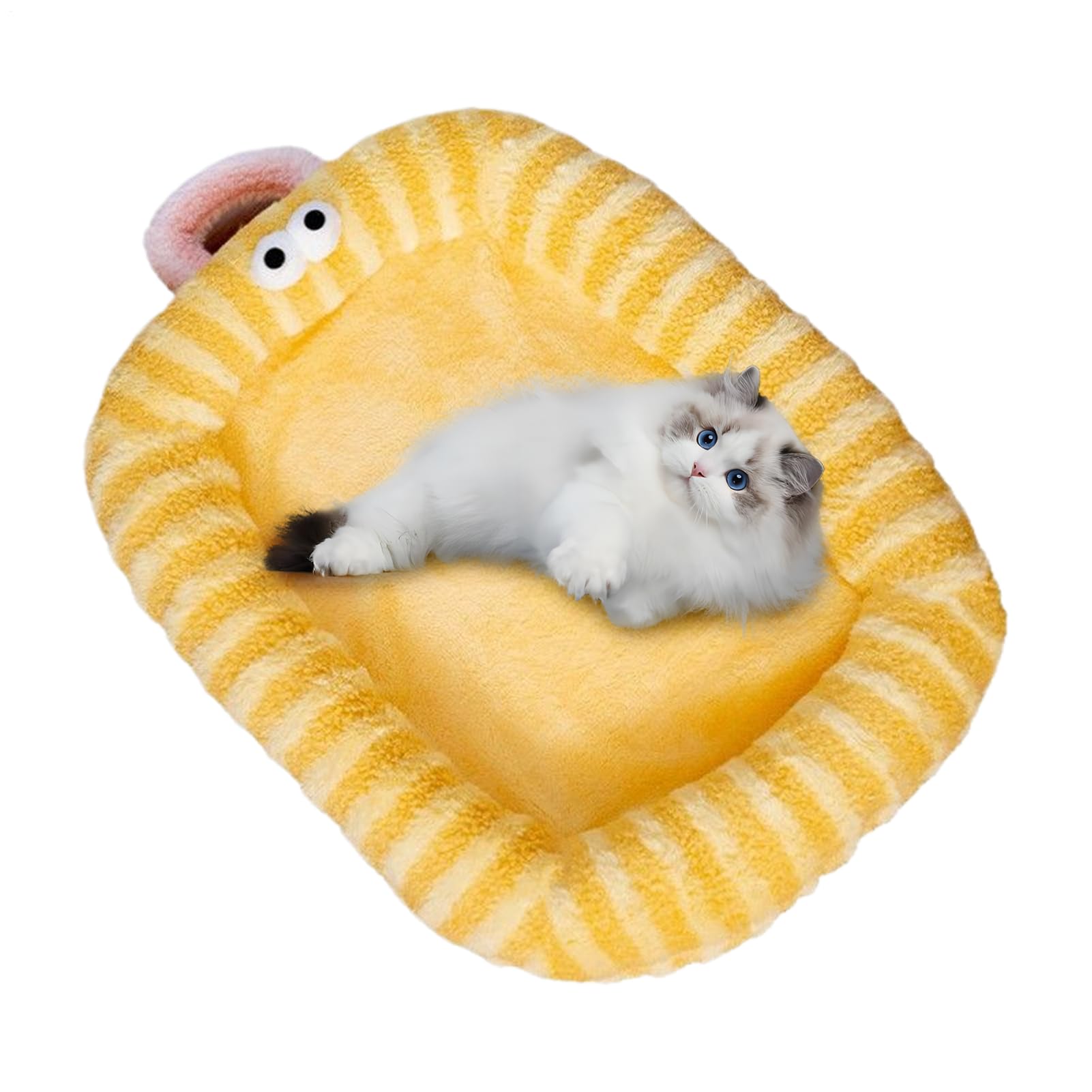 Lit d'intérieur pour chat frileux offrant un nid douillet contre le froid