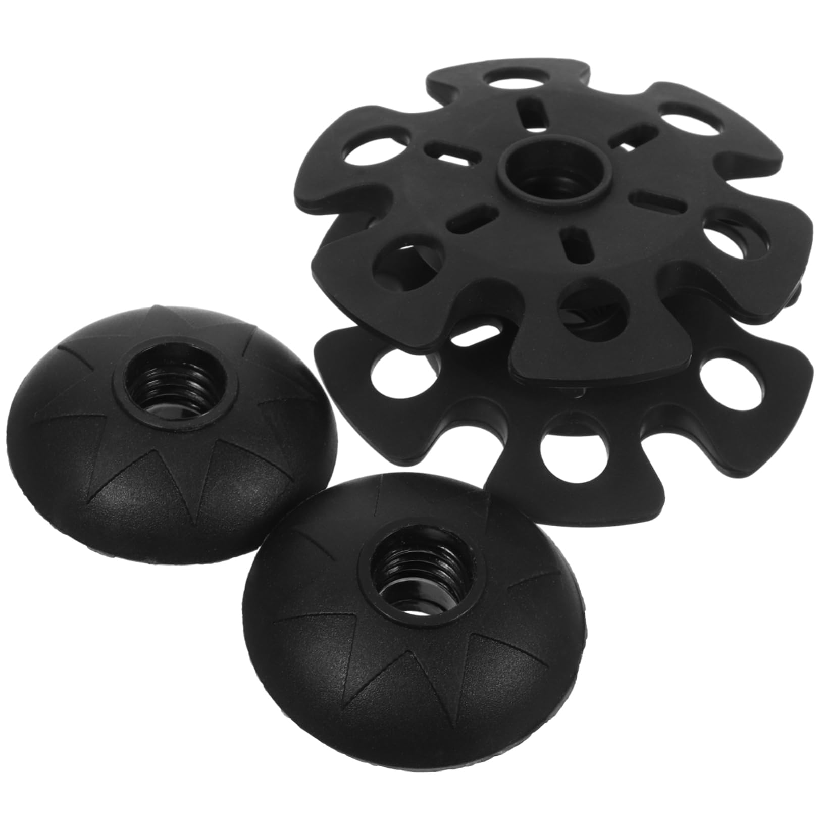 SOIMISS 4 pièces Embouts de Bâtons de Randonnée Caoutchouc Antidérapants pour Seniors Protection Boue et Neige Accessoires Trekking et Canne de Marche