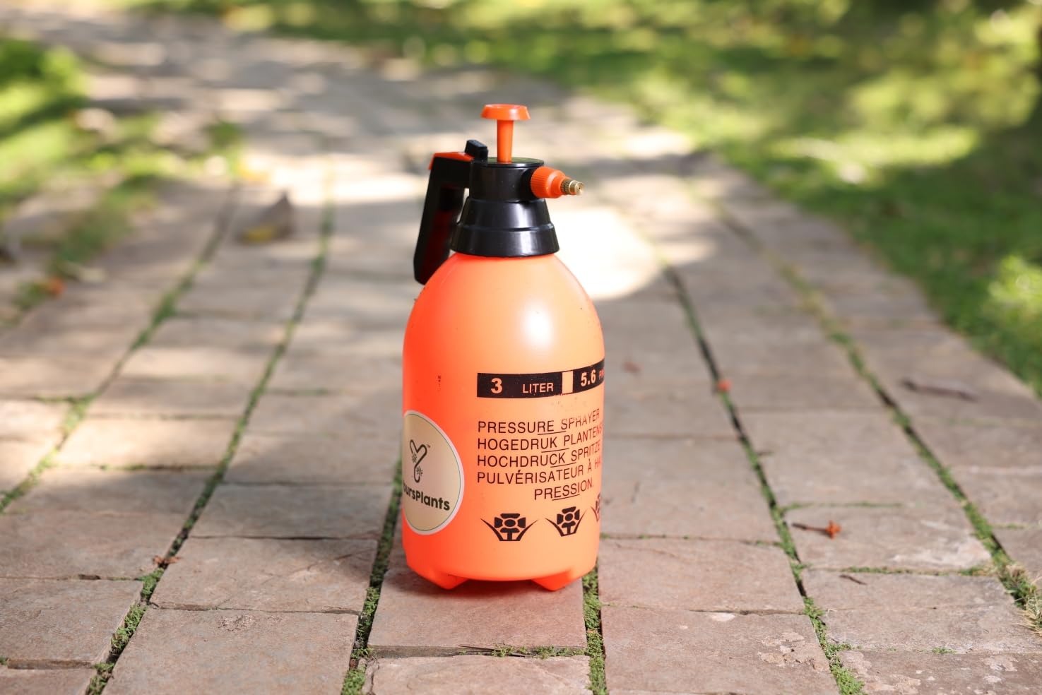 Garden Sprayer | Pressure Spray Pump | Spray Bottles for Garden Plants and Lawn | Mist-Sprayer | Gardening Household Cleaning Pesticide Removal and Sanitizing(3 Liter Oranage) (B0D2LCVV63) Amazon Price History, Amazon Price Tracker