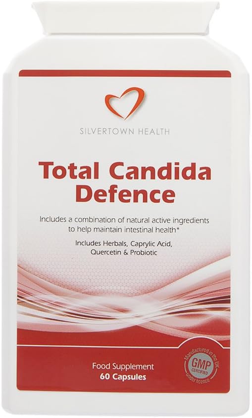 Total Candida Defence - 100% Natural Candida/Yeast Treatment - (60 Vegi Caps).