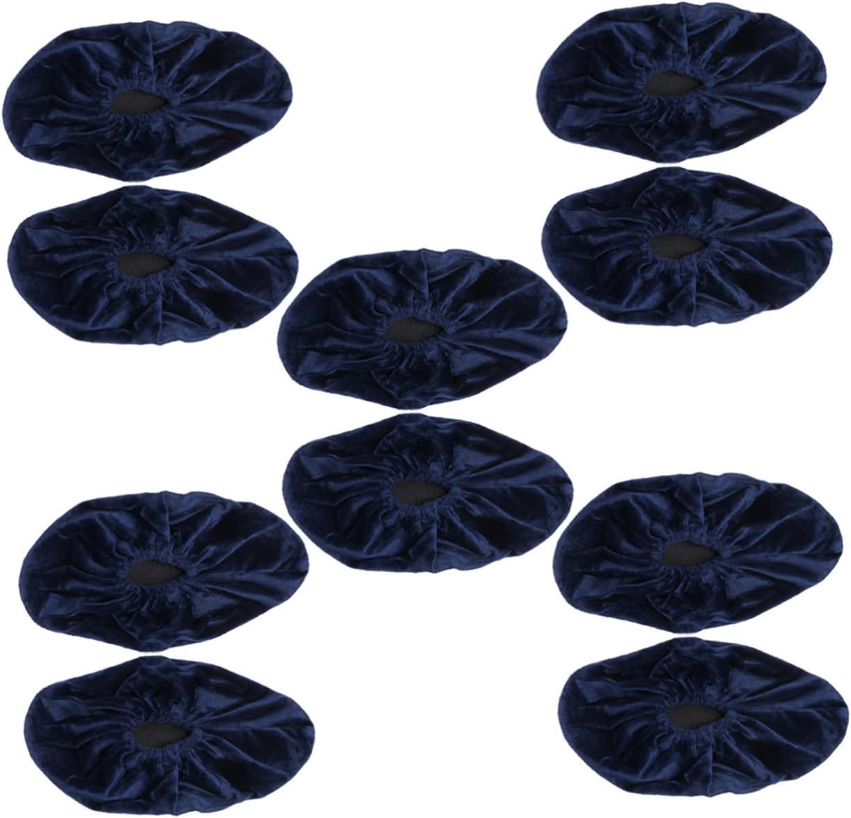 ULTECHNOVO 5pairs Flannelette Reusable Non Slip Rainproof Shoe Covers Machine Washable Toe Protectors for Shoes