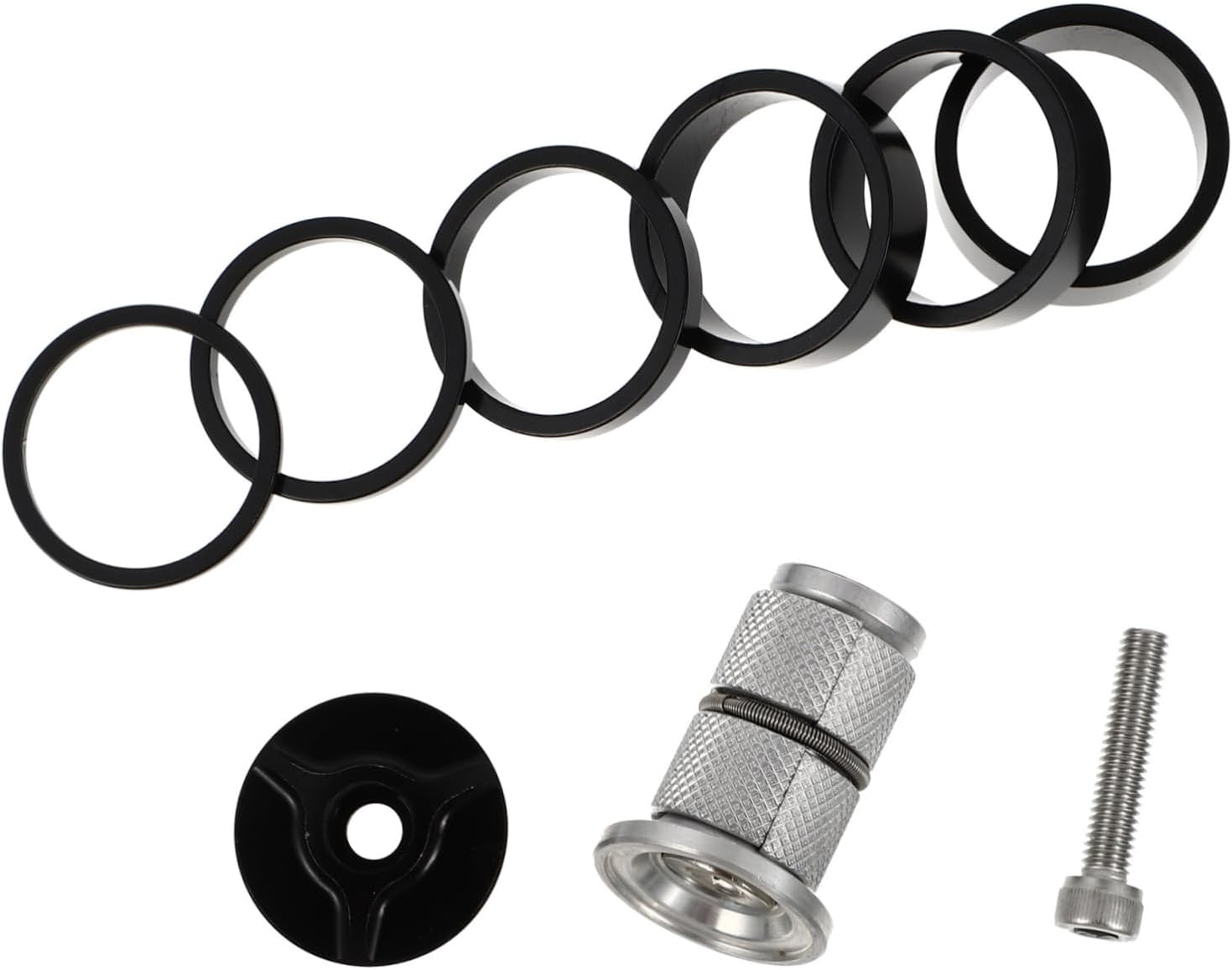 Bike Front Fork Gasket Headset Spacer Cycling Accessory Aluminum Road Bike