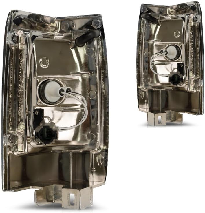 For 1995 1996 1997 Nissan Pickup Pair Front Side Marker Lights Driver and Passenger Side Bright NI2550107, NI2551107 | B6115-88G00, B6110-88G00