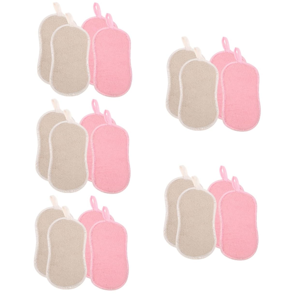 minkissy 20stücke Multifunktionale Dual Side Scrub Schwämme Kratzfreie Reinigungsschwämme Für Küche Geschirr Und Töpfe Für Sicheres Wischen Und Schrubben Langlebig Und Vielseitig