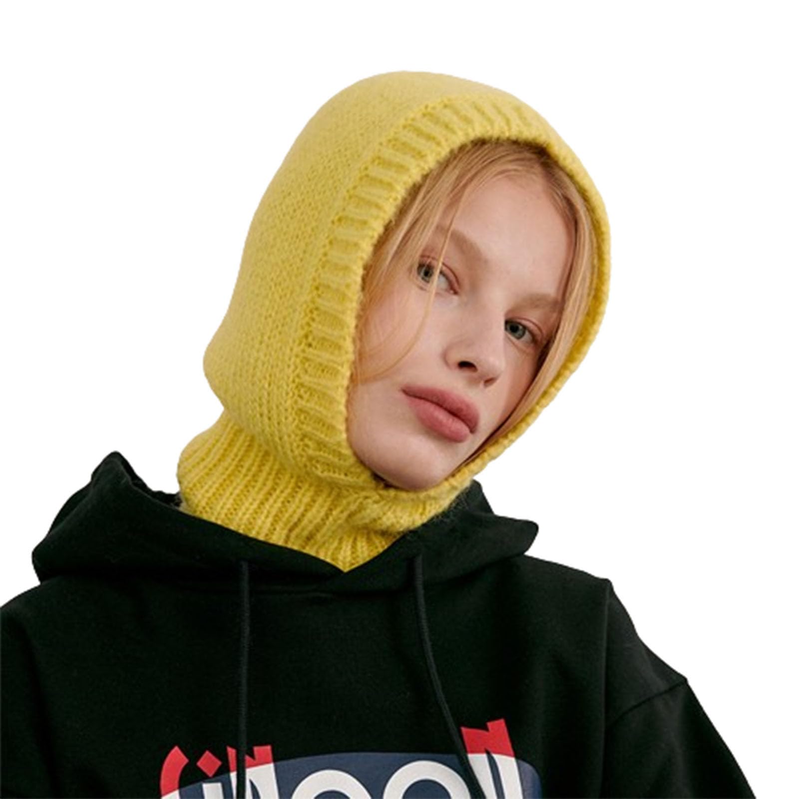 Passamontagna da Neve, Cappello Intero Autunno e Inverno, Protezione Calda e Fredda alla Moda da Donna