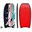 Goplus 41\'\'/37\'\'/33\'\' Lightweight Body Board for Beach, Surf Board with EPS Core, XPE Deck, HDPE Slick Bottom, Wrist Leash, Bodyboard for Kids Adults Surfing (Black+Pink+Blue, 33 Inches)