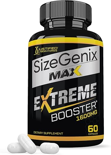 Sizegenix Max 1600MG Advanced - Fórmula de salud para hombres 60 cápsulas