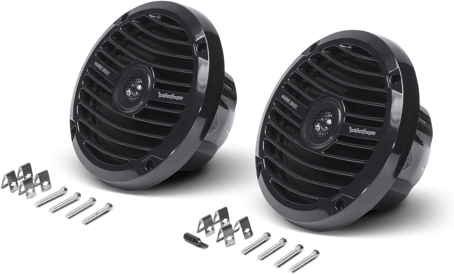 Rockford Fosgate RM0652B Marine 6.5" Full Range Speakers - Black